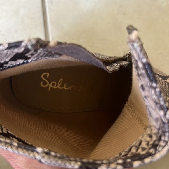 Splendid snakeskin booties - Picture 3 of 5